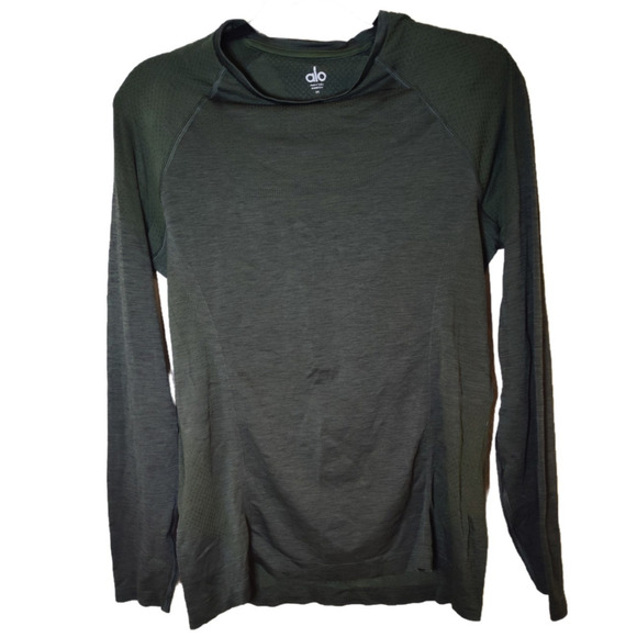 ALO Yoga Other - Alo Green Men's Activewear Long Sleeve Running Shirt Top Size Medium